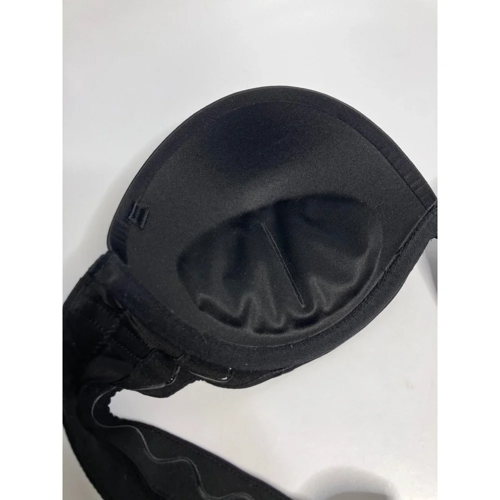 Victoria's Secret Strapless Bra Womens 34B Black Excellent Very Sexy Multi-Way